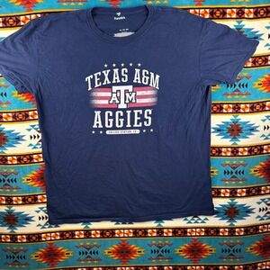Fanatics Texas A&M Aggies T-Shirt College‎ Station TX Mens 2XL